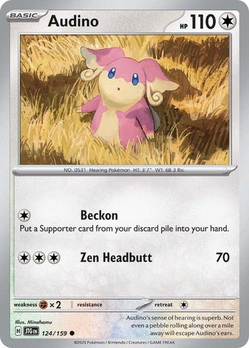 Audino [124/159] [Journey Together]
