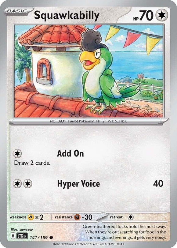 Squawkabilly [141/159] [Journey Together] Reverse Holofoil