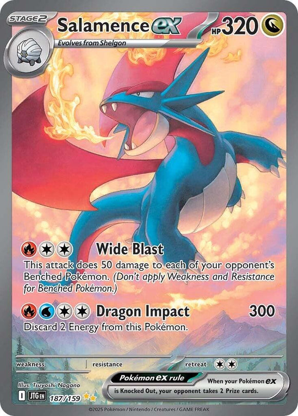 Salamence ex - 187/159 [187/159] [Journey Together] Holofoil