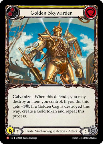 Golden Skywarden [SEA004] [High Seas] Rainbow Foil