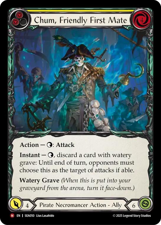 Chum, Friendly First Mate [SEA050] [High Seas] Rainbow Foil