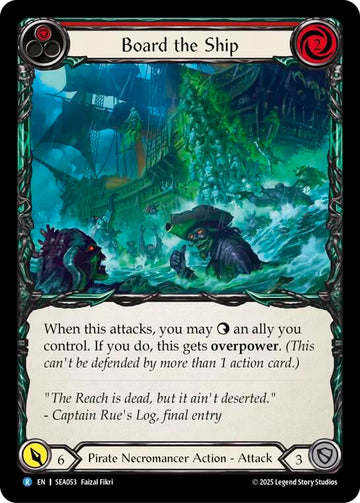 Board the Ship [SEA053] [High Seas] Rainbow Foil