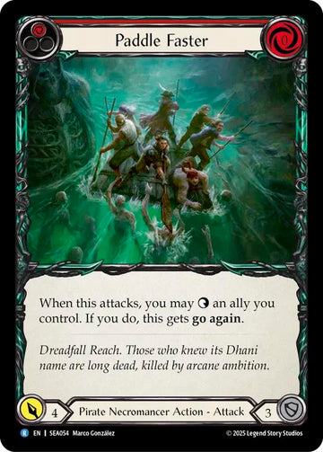 Paddle Faster [SEA054] [High Seas] Rainbow Foil