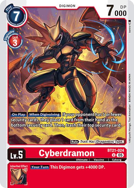 Cyberdramon [BT21-024 U] [World Convergence]
