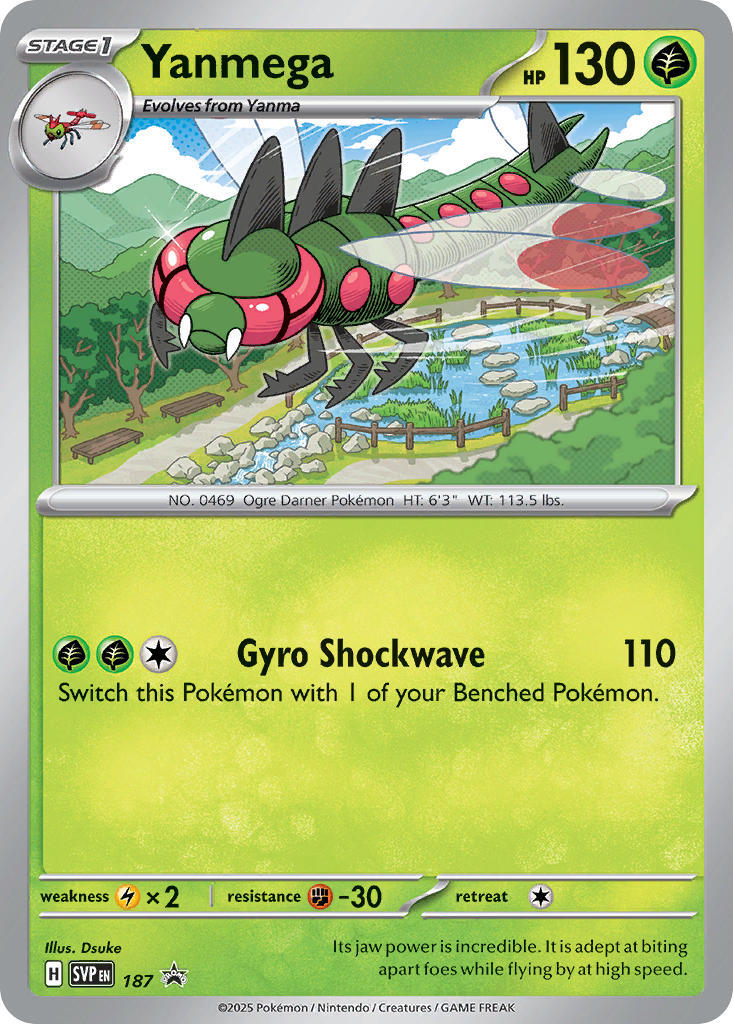 Yanmega - 187 [187] [Scarlet & Violet Promo Cards] Holofoil