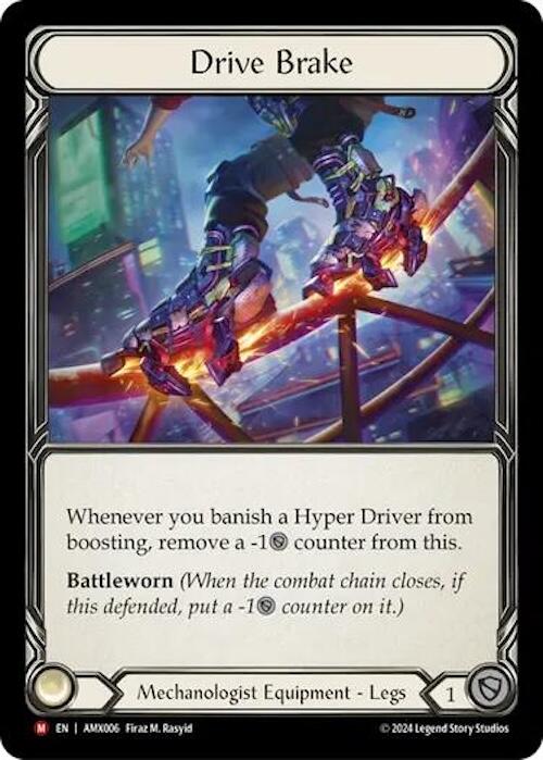 Drive Brake [AMX006] [Armory Deck: Maxx Nitro] Rainbow Foil