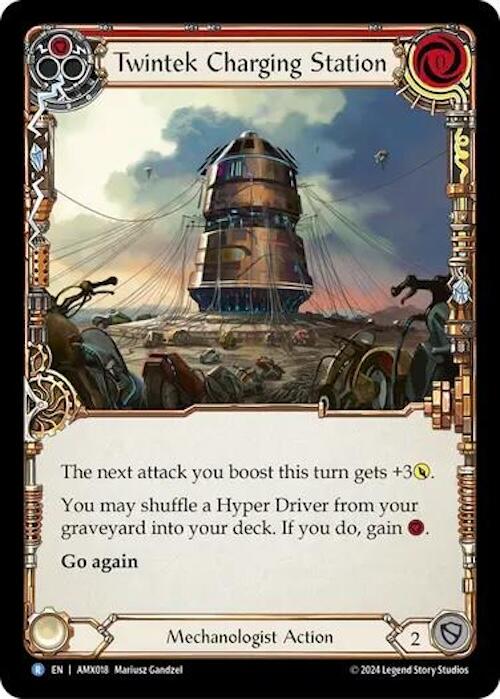 Twintek Charging Station [AMX018] [Armory Deck: Maxx Nitro] Rainbow Foil