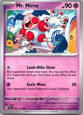 Mr. Mime [063/162] - (Temporal Forces)