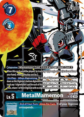 MetalMamemon (Alternate Art) [EX9-018] [Versus Monsters] Foil