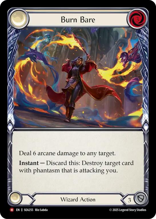 Burn Bare [SEA255] [High Seas] Rainbow Foil