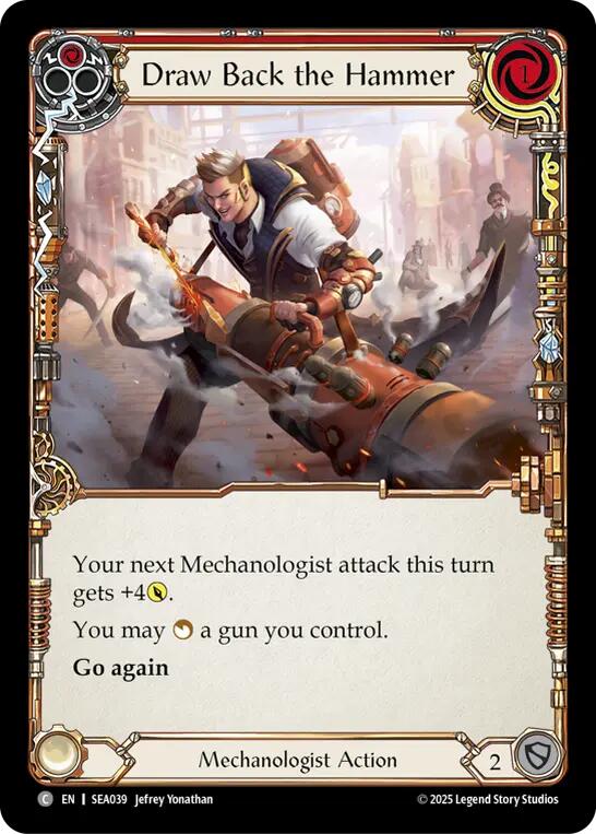 Draw Back the Hammer [SEA039] [High Seas] Rainbow Foil