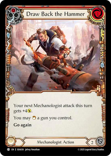 Draw Back the Hammer [SEA039] [High Seas] Rainbow Foil