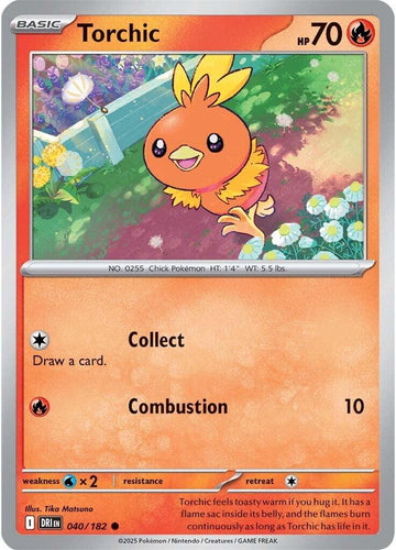 Torchic [040/182] [Destined Rivals] Reverse Holofoil