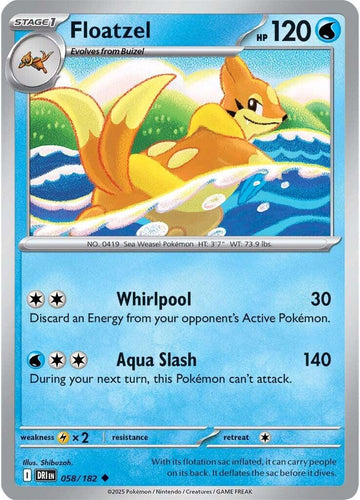 Floatzel [058/182] [Destined Rivals]