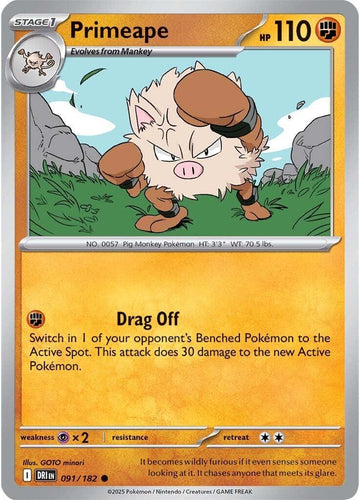 Primeape [091/182] [Destined Rivals]