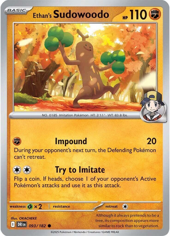 Ethan's Sudowoodo [093/182] [Destined Rivals]