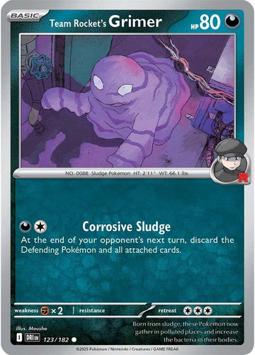 Team Rocket's Grimer [123/182] [Destined Rivals]