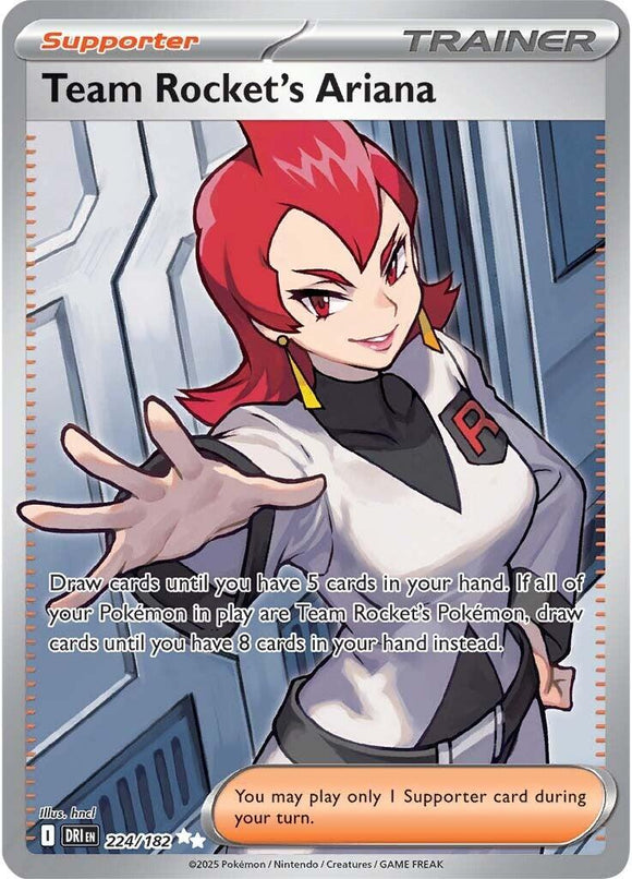 Team Rocket's Ariana - 224/182 [224/182] [Destined Rivals] Holofoil