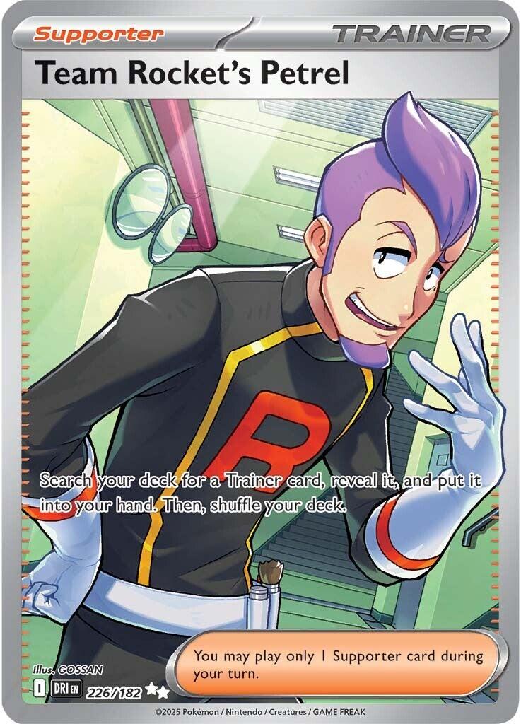 Team Rocket's Petrel - 226/182 [226/182] [Destined Rivals] Holofoil