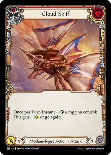 Cloud Skiff (Red) [SEA024] [High Seas]