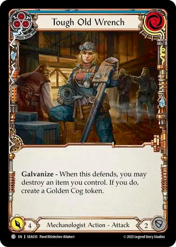 Tough Old Wrench (Blue) [SEA035] [High Seas]