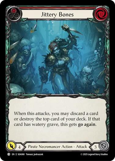 Jittery Bones (Red) [SEA068] [High Seas]