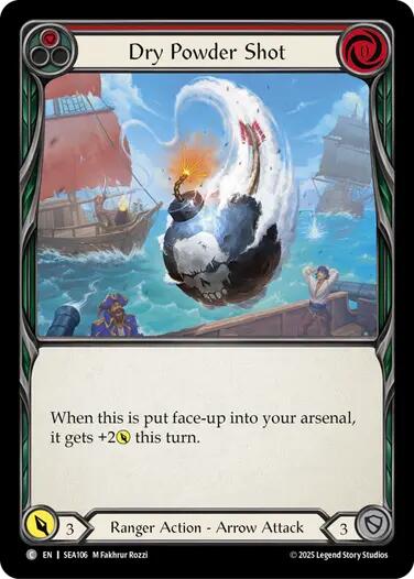 Dry Powder Shot [SEA106] [High Seas] Rainbow Foil