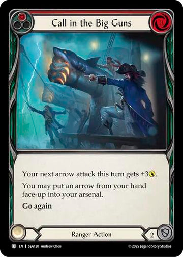 Call in the Big Guns (Red) [SEA120] [High Seas]