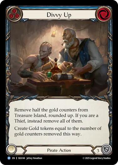 Divvy Up [SEA144] [High Seas] Rainbow Foil