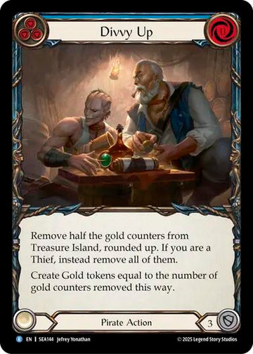 Divvy Up [SEA144] [High Seas] Rainbow Foil