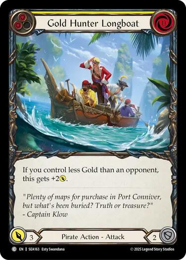 Gold Hunter Longboat [SEA163] [High Seas]