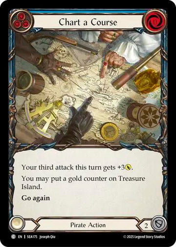 Chart a Course (Blue) [SEA175] [High Seas] Rainbow Foil