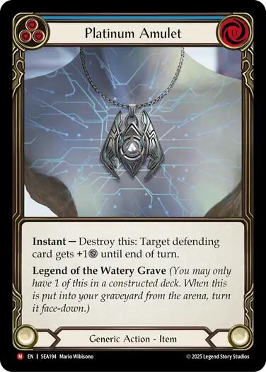 Platinum Amulet [SEA194] [High Seas]