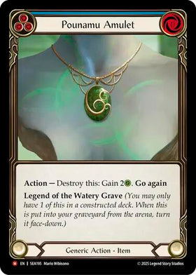 Pounamu Amulet [SEA195] [High Seas]