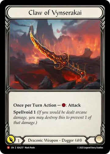 Claw of Vynserakai [SEA257] [High Seas]