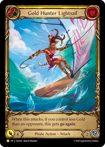 Gold Hunter Lightsail (Treasure) [SEA162] [High Seas] Cold Foil