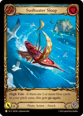 Swiftwater Sloop (Blue) (Treasure) [SEA168] [High Seas] Cold Foil