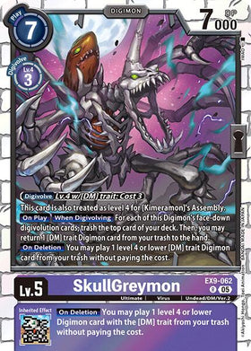 SkullGreymon [EX9-062 R] [Versus Monsters] Foil
