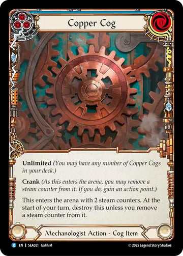 Copper Cog [SEA021] [High Seas] Rainbow Foil