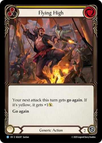 Flying High (Yellow) [SEA207] [High Seas] Rainbow Foil
