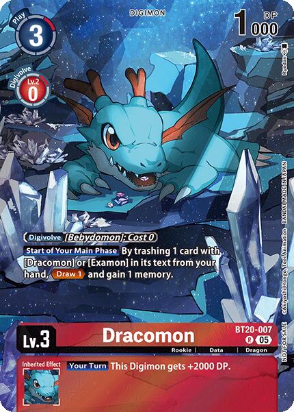 Dracomon (Versus Monsters Legend Pack 2025) [BT20-007 R] [Versus Monsters] Foil