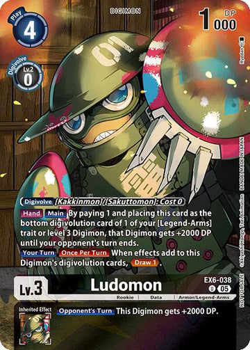 Ludomon (Versus Monsters Legend Pack 2025) [EX6-038 U] [Versus Monsters] Foil