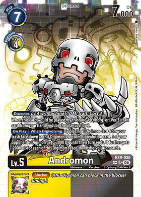 Andromon (SP) [EX9-030 SR] [Versus Monsters] Foil