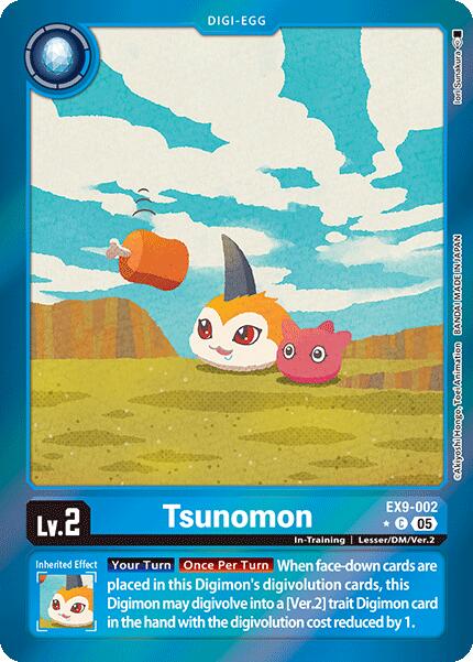 Tsunomon (Limited Foil) [EX9-002 C] [Versus Monsters] Foil