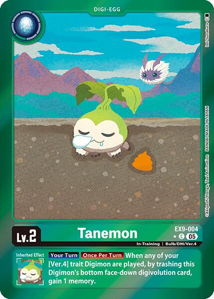 Tanemon (Limited Foil) [EX9-004 C] [Versus Monsters] Foil