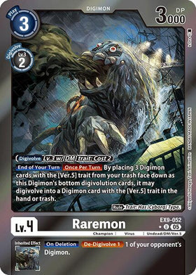 Raremon (Limited Foil) [EX9-052 U] [Versus Monsters] Foil