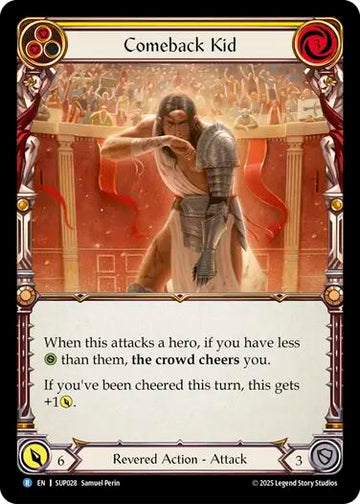 Comeback Kid (Yellow) [SUP028] [Super Slam]