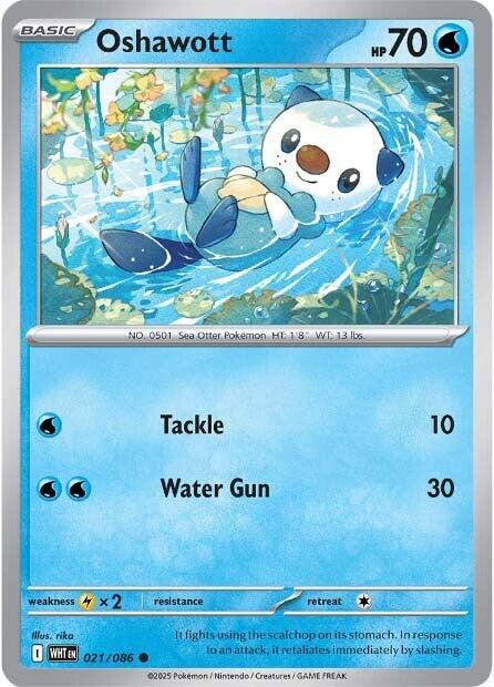 Oshawott [021/086] [White Flare]