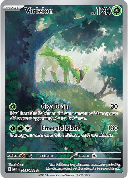 Virizion [095/086] [White Flare] Holofoil