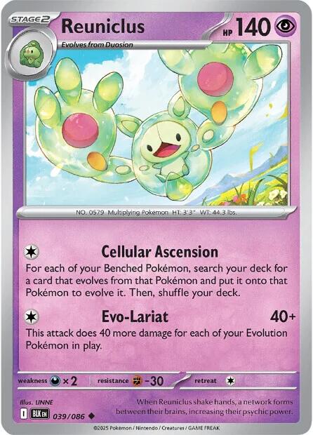 Reuniclus [039/086] [Black Bolt] Reverse Holofoil
